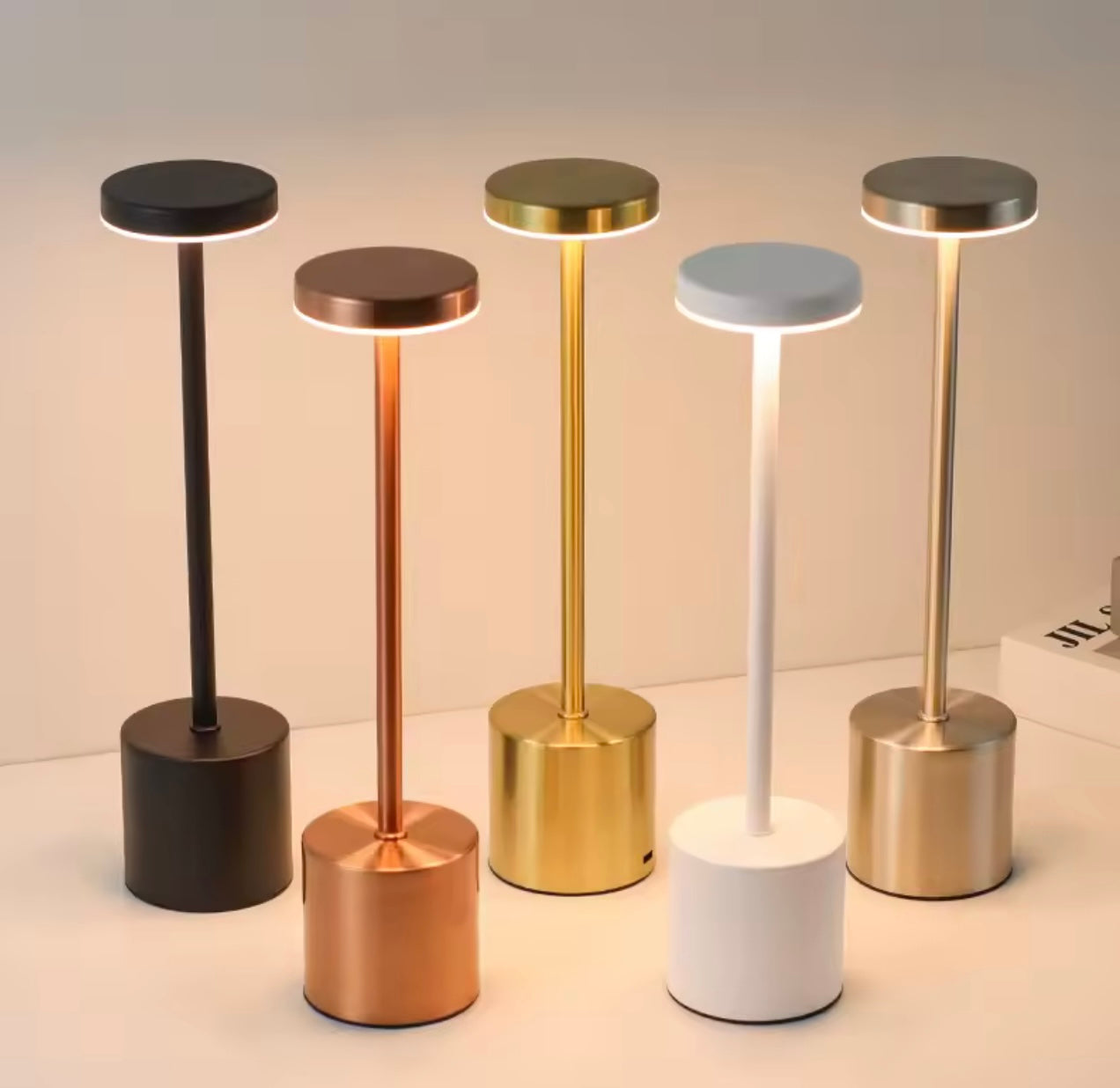 LumiFix™ Lumea – Lampe LED de Table Tactile Rechargeable
