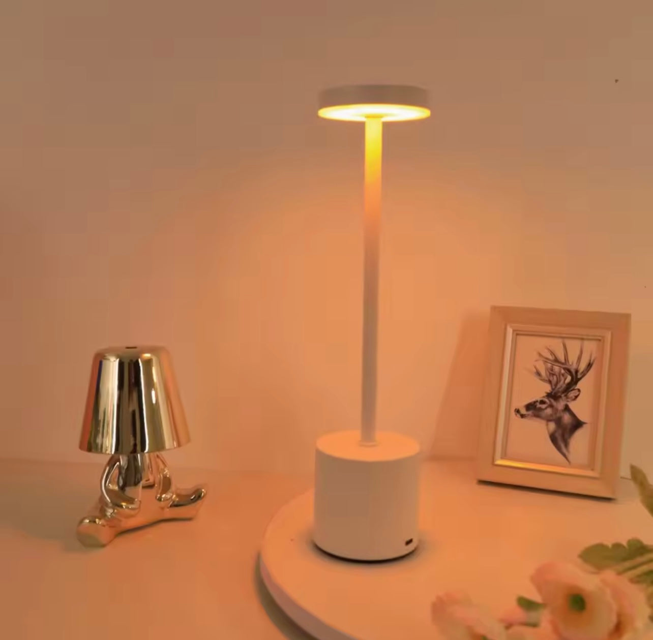 LumiFix™ Lumea – Lampe LED de Table Tactile Rechargeable