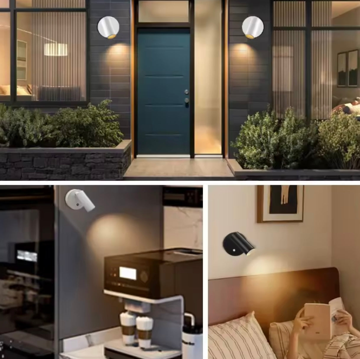 LumiFix™ NovaBeam – Applique Murale LED Tactile Sans Fil