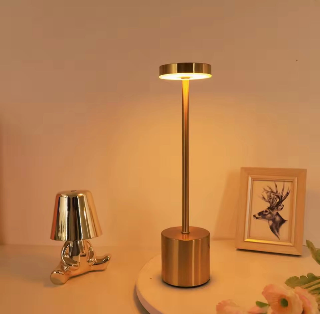 LumiFix™ Lumea – Lampe LED de Table Tactile Rechargeable