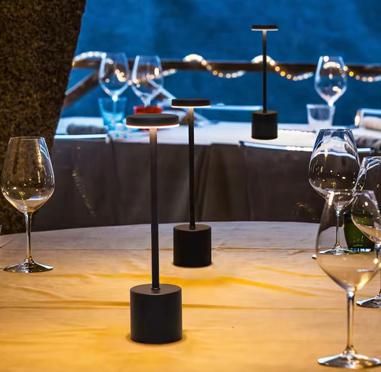 LumiFix™ Lumea – Lampe LED de Table Tactile Rechargeable