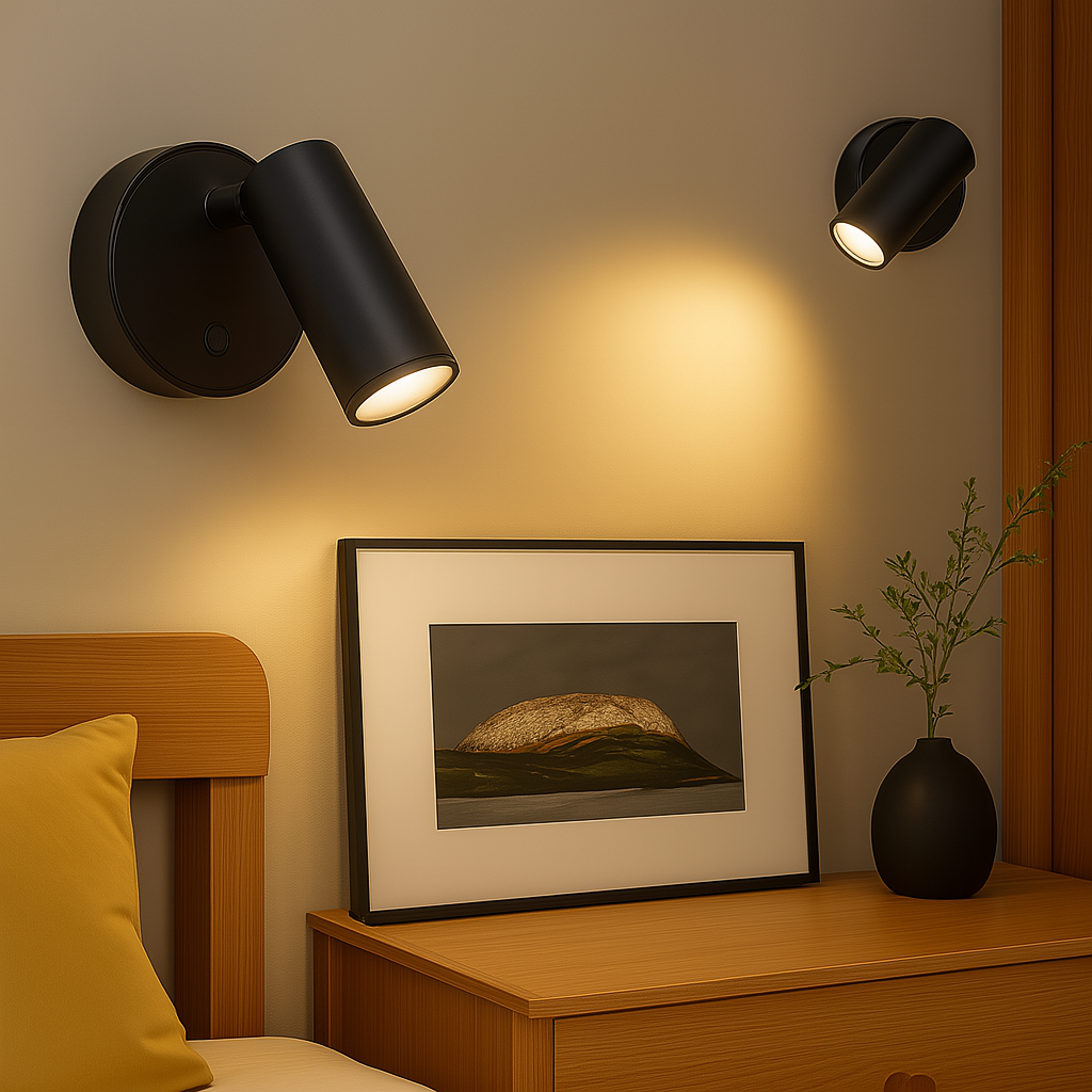 LumiFix™ NovaBeam – Applique Murale LED Tactile Sans Fil