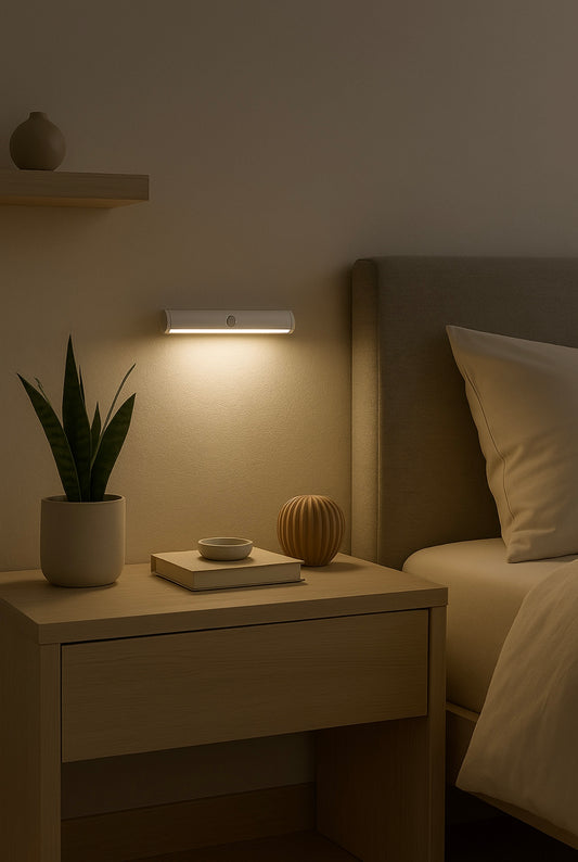 LumiFix™ GlintEdge – Barre LED Détecteur de Mouvement Sans Fil